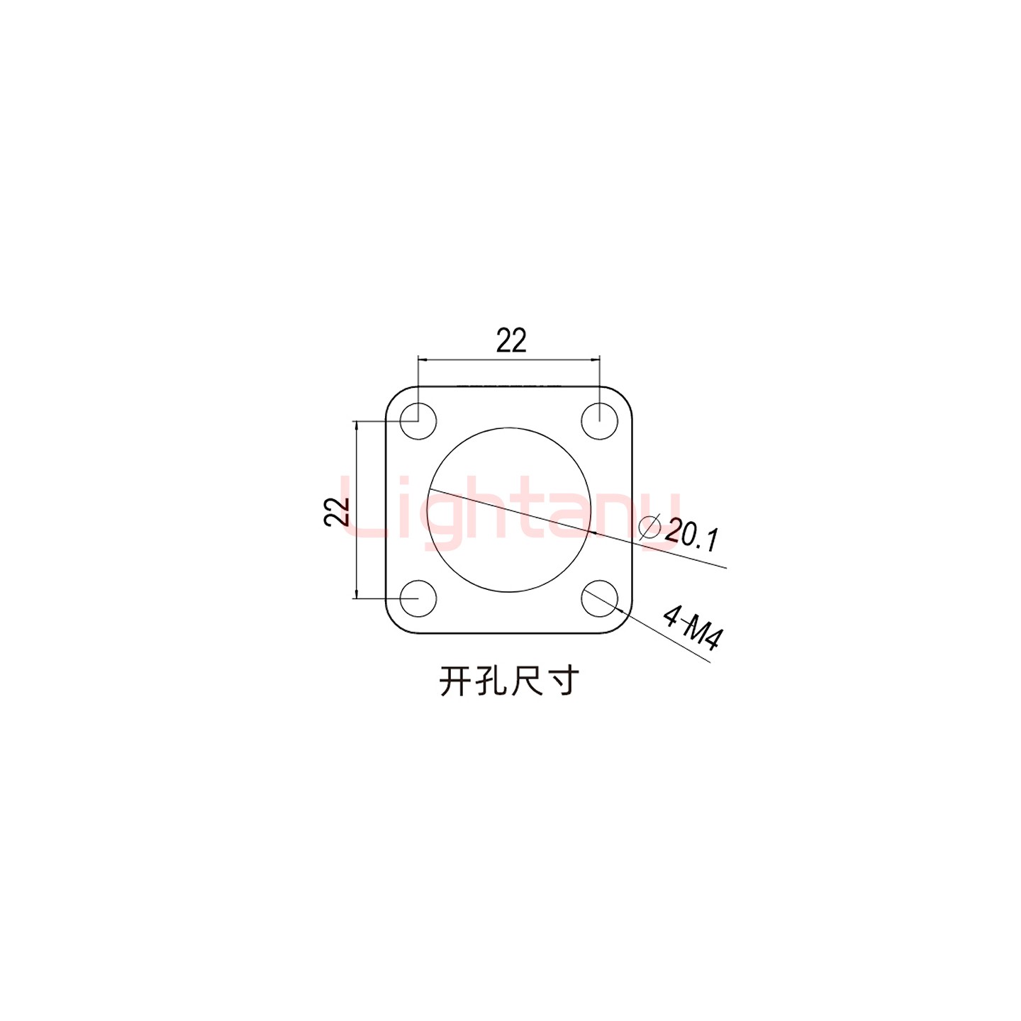 LTC1020SO-M1YL外螺紋穿墻插座 100/150/200A 橘黃