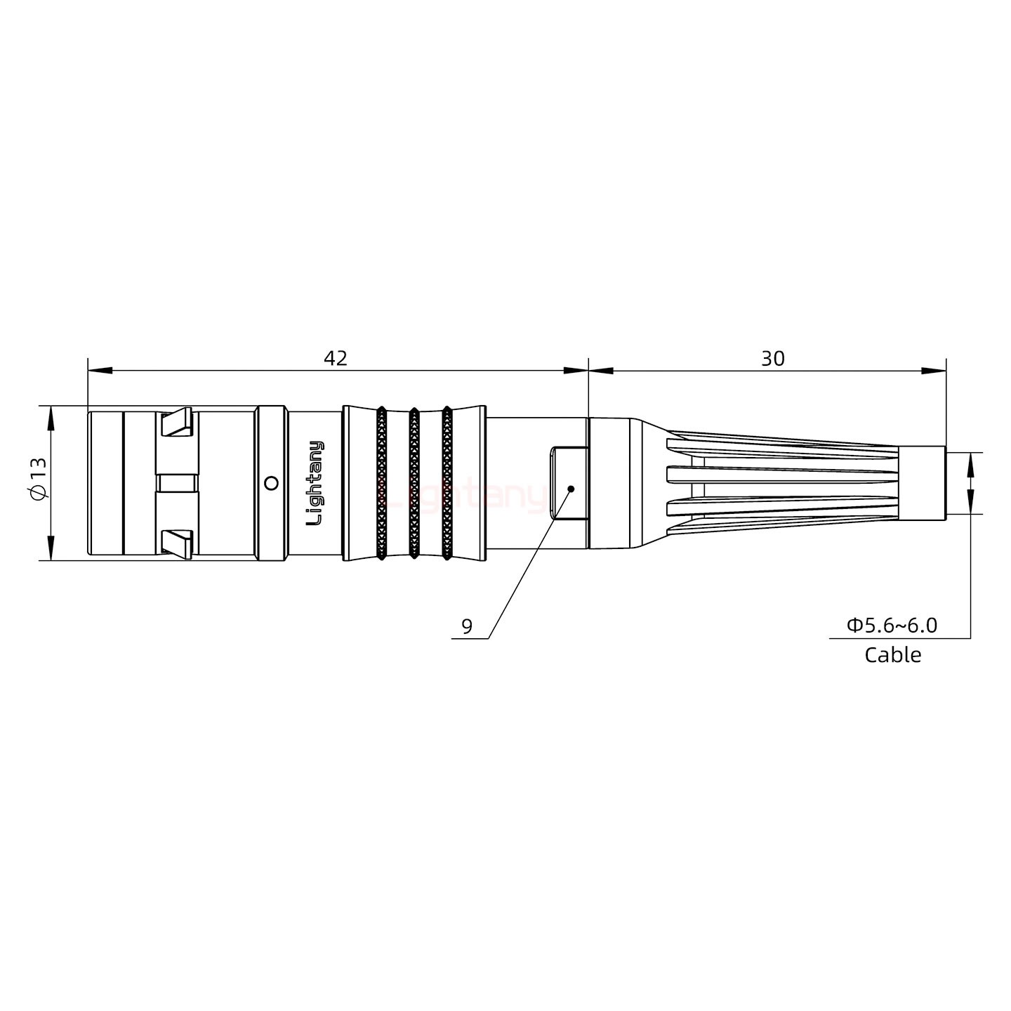 FGG.1K.002.CLAC60Z推拉自鎖帶護(hù)套直式插頭