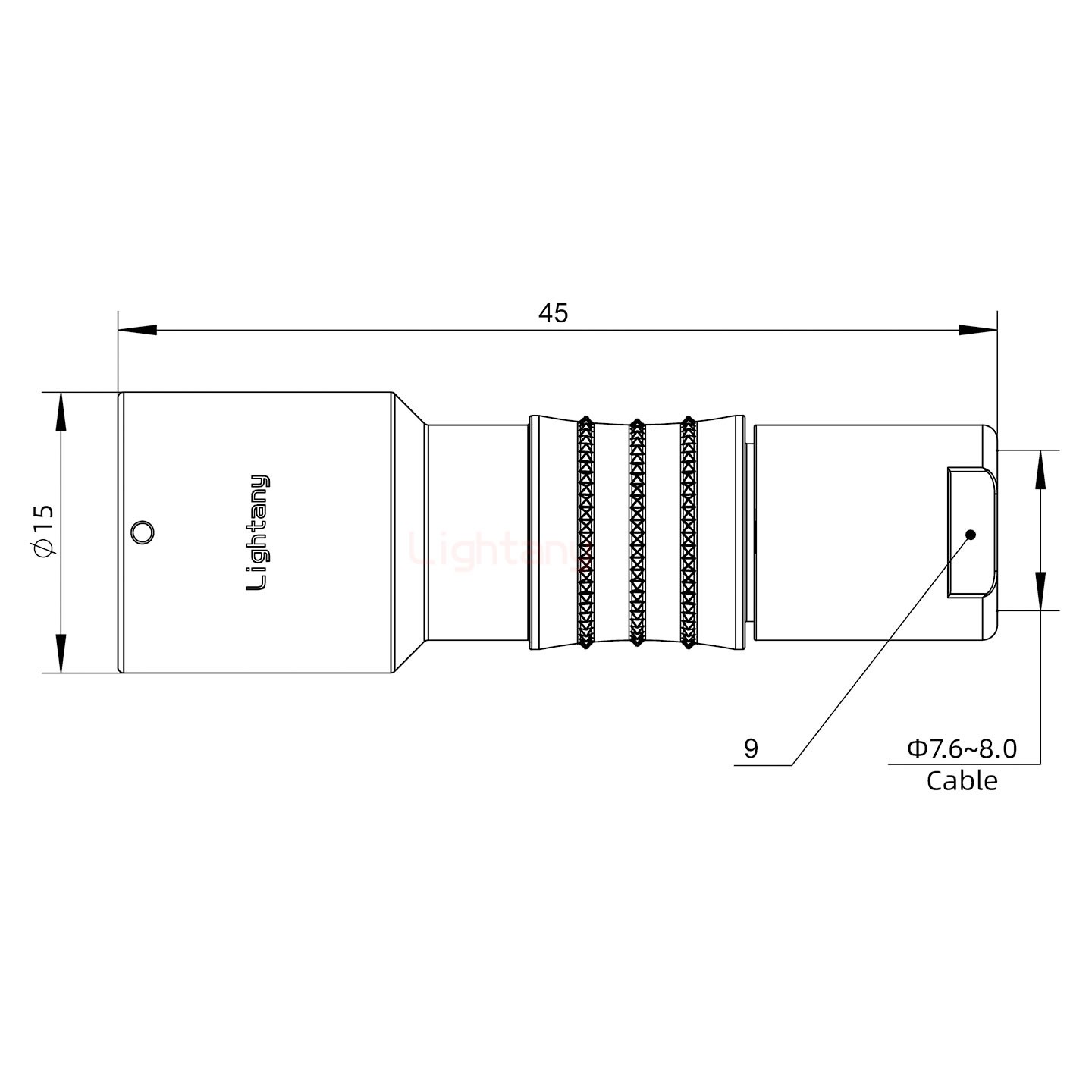 PHG.1K.005.CLAK80推拉自鎖浮動(dòng)插座