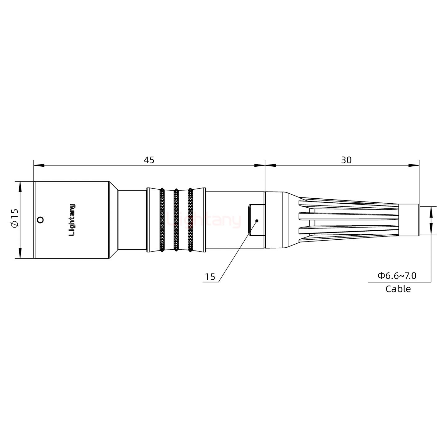 PHG.1K.002.CLAK70Z推拉自鎖帶護(hù)套浮動(dòng)插座