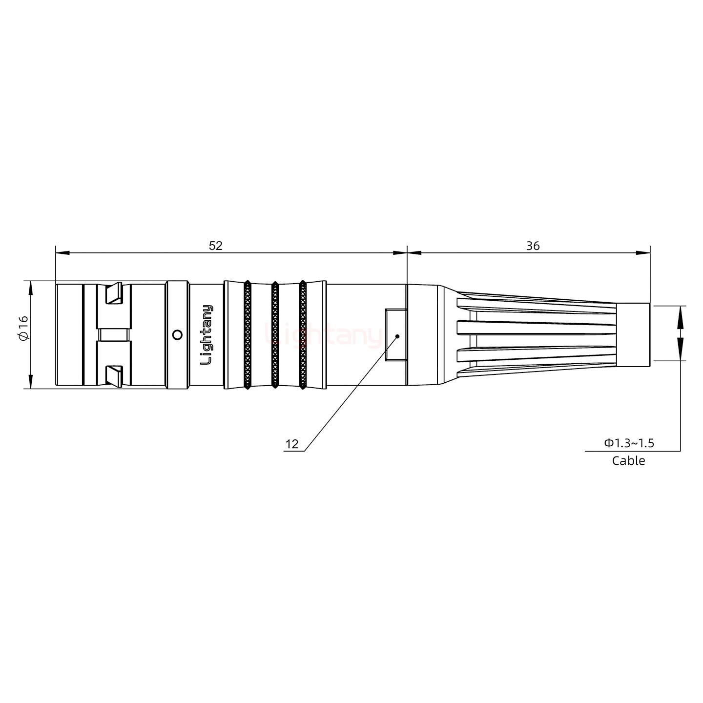 FGG.2K.002.CLAC15Z推拉自鎖帶護(hù)套直式插頭