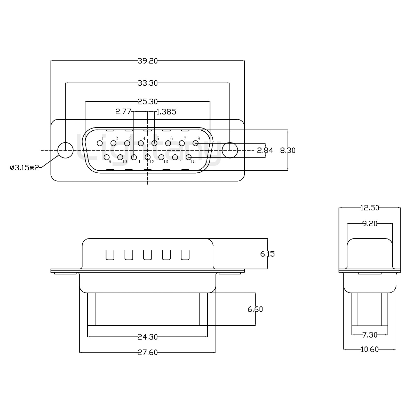 DB15公冷壓車針