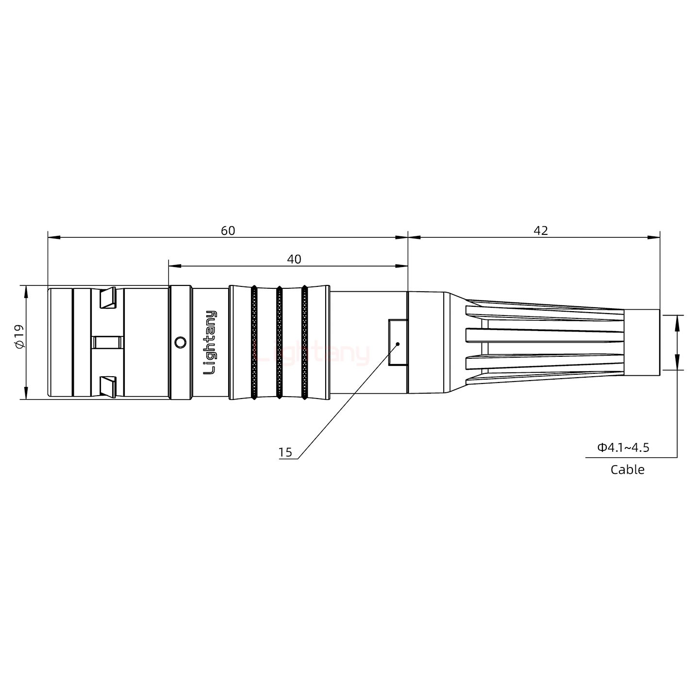 FGG.3K.018.CLAC45Z推拉自鎖帶護(hù)套直式插頭