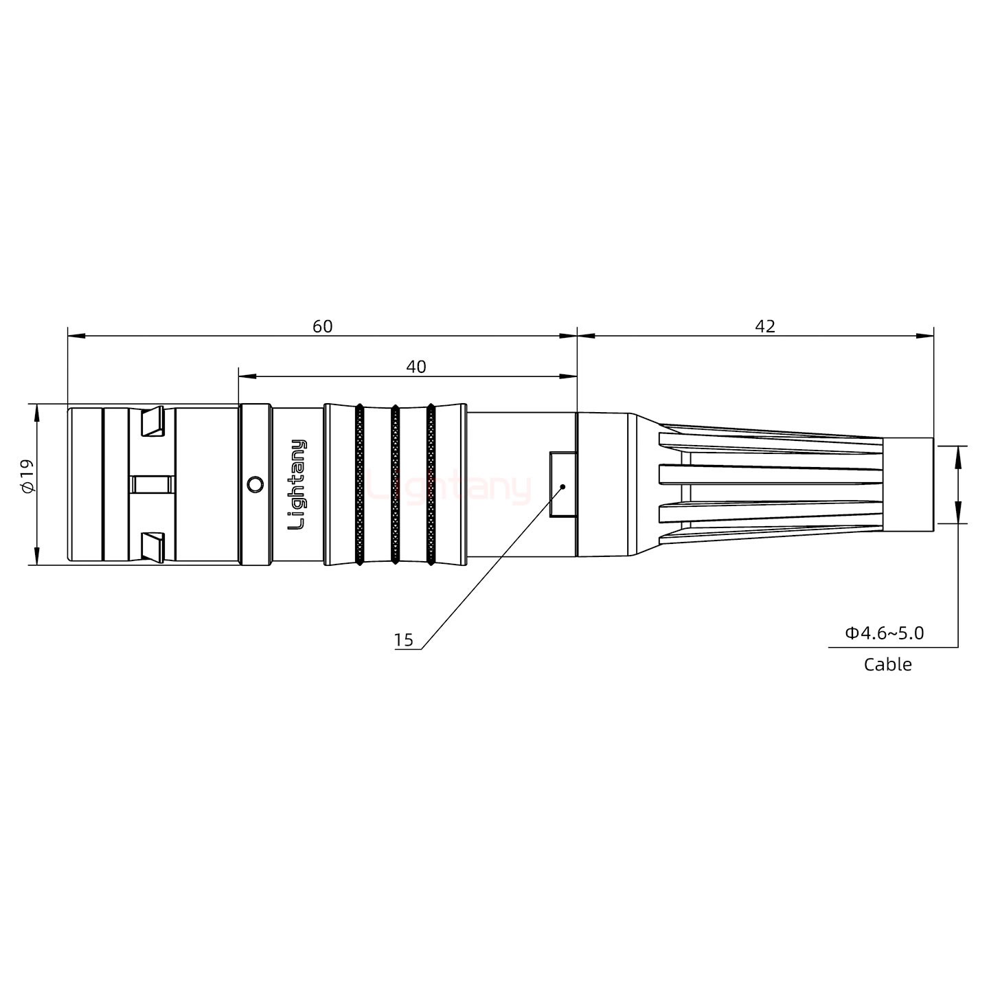 FGG.3K.018.CLAC50Z推拉自鎖帶護套直式插頭